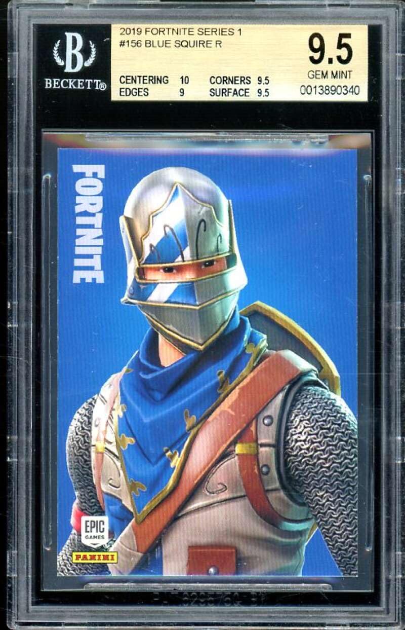 Amazon.com: Blue Squire Card 2019 Fortnite Series 1 USA #156 BGS 9.5 (10  9.5 9 9.5) : Collectibles & Fine Art