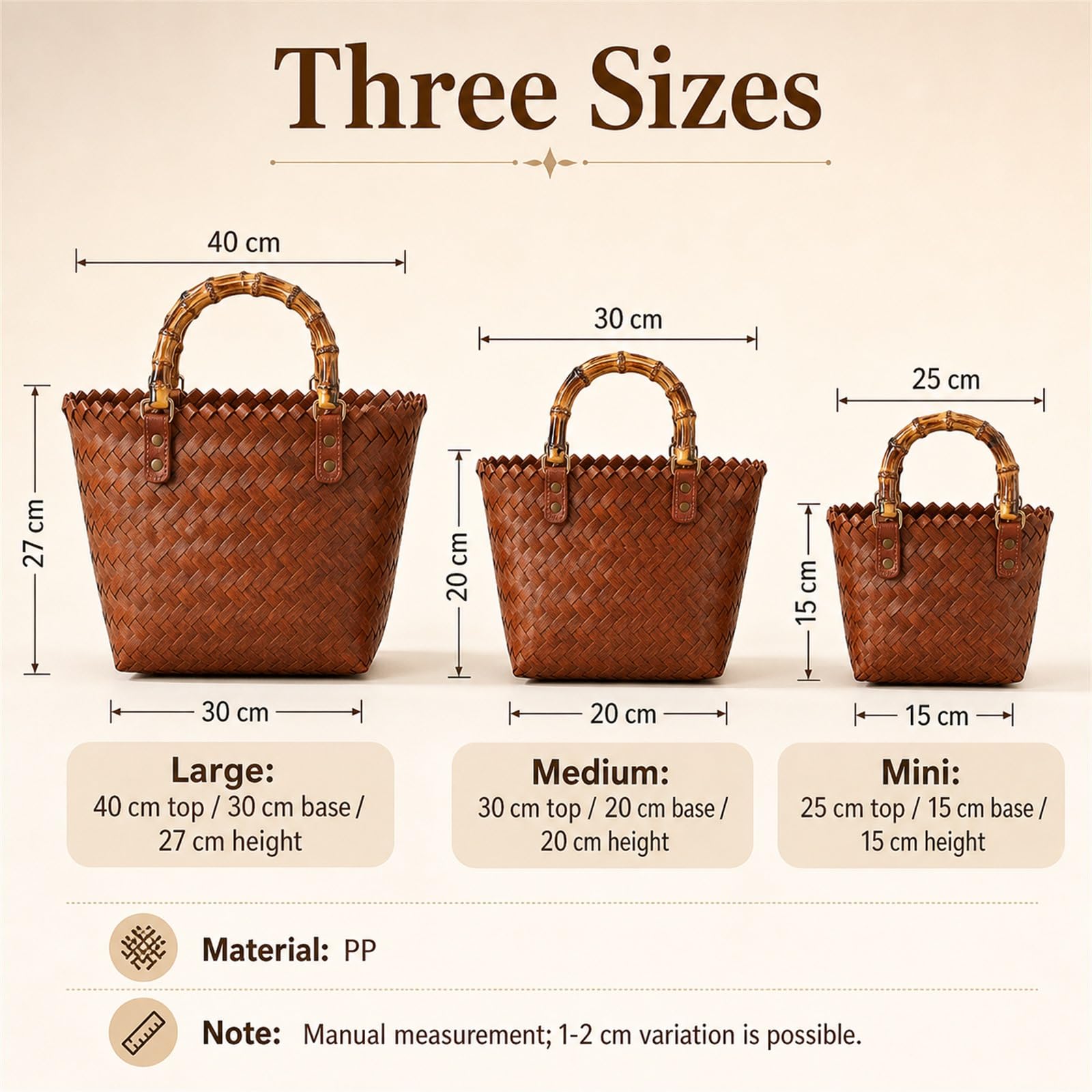 Panier de plages d'été,Grand Panier de Voyage Sac en Paille,Sacs à Main en rotin for Femmes,Sac Cabas en rotin Fait Main,Léger,pour Les Vacances,Les Voyages,la plages