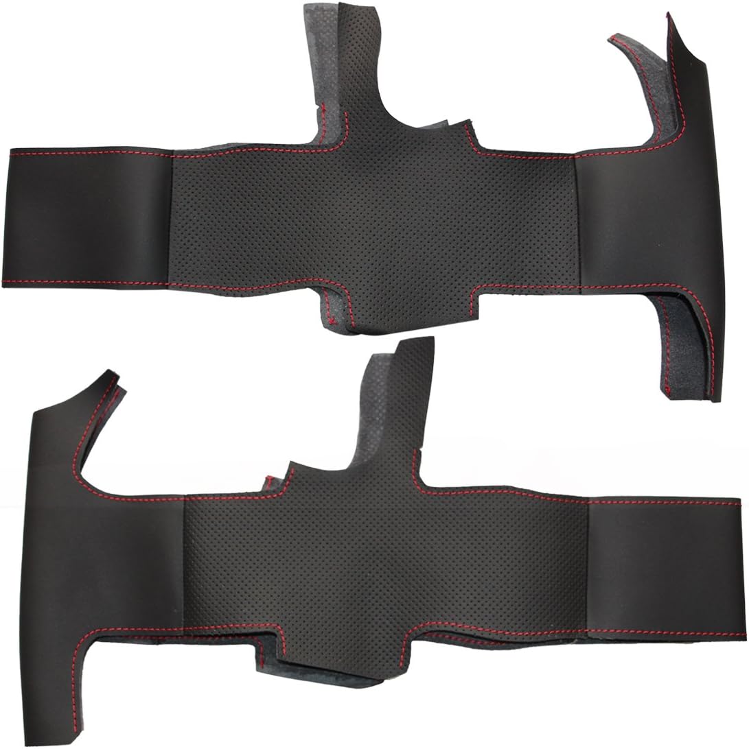 MEWANT Car Steering Wheel Cover for Nissan March/Sunny/Versa/Almera 2013 Cube (US) / NV200 Artificial Leather Car Steering Wheel Wrap