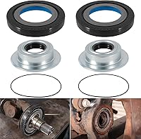 Bonbo Front Axle Knuckle Seals Kit for Ford Super Duty F250 F350 F450 F550 2005-2019 Dana Super 60 - 6PCS Replacement #2017426 2014835 54983