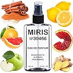 MIRIS No. 30466, Inspired by Bos Bottled Tonic, Long-Lasting Eau de Parfum for Men, Spray 3.4 Fl Oz / 100 ml