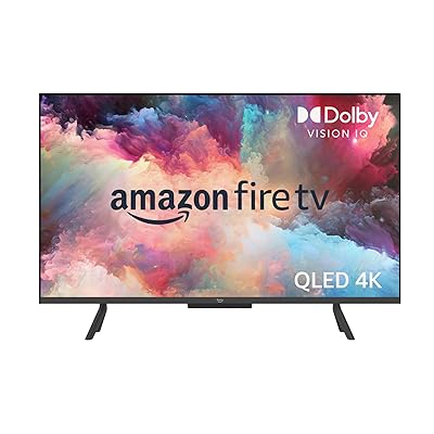 Amazon Fire TV 43" Omni QLED Series 4K UHD smart TV, Dolby Vision IQ, Fire TV Ambient Experience, hands-free with Alexa