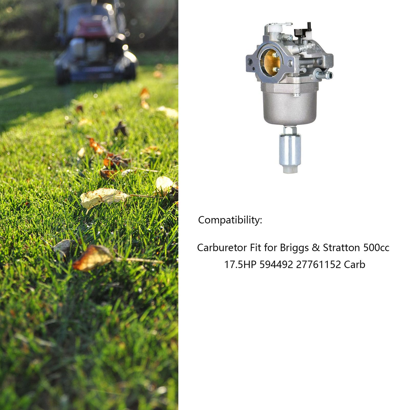 Carburatore Serie 1150 Carburatore Ricambio Per Motori Briggs &amp; Stratton Serie 1150 250cc - Per Tosaerba, Motocoltivatori Carburatore Compatibile 11.50 Piedi