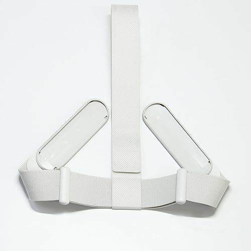 Miniatura 2 de Correa de repuesto para auriculares Oculus Quest 2, diadema para Meta Quest 2 PC de realidad virtual accesorios VR con 1 par de tapas de agarre para