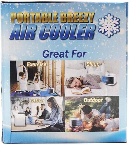 Miniatura 6 de Breezy Arctic Cooler Air Cooler Ventilador portátil Mini Aire acondicionado portátil - Aire acondicionado portátil - Aire acondicionado portátil -