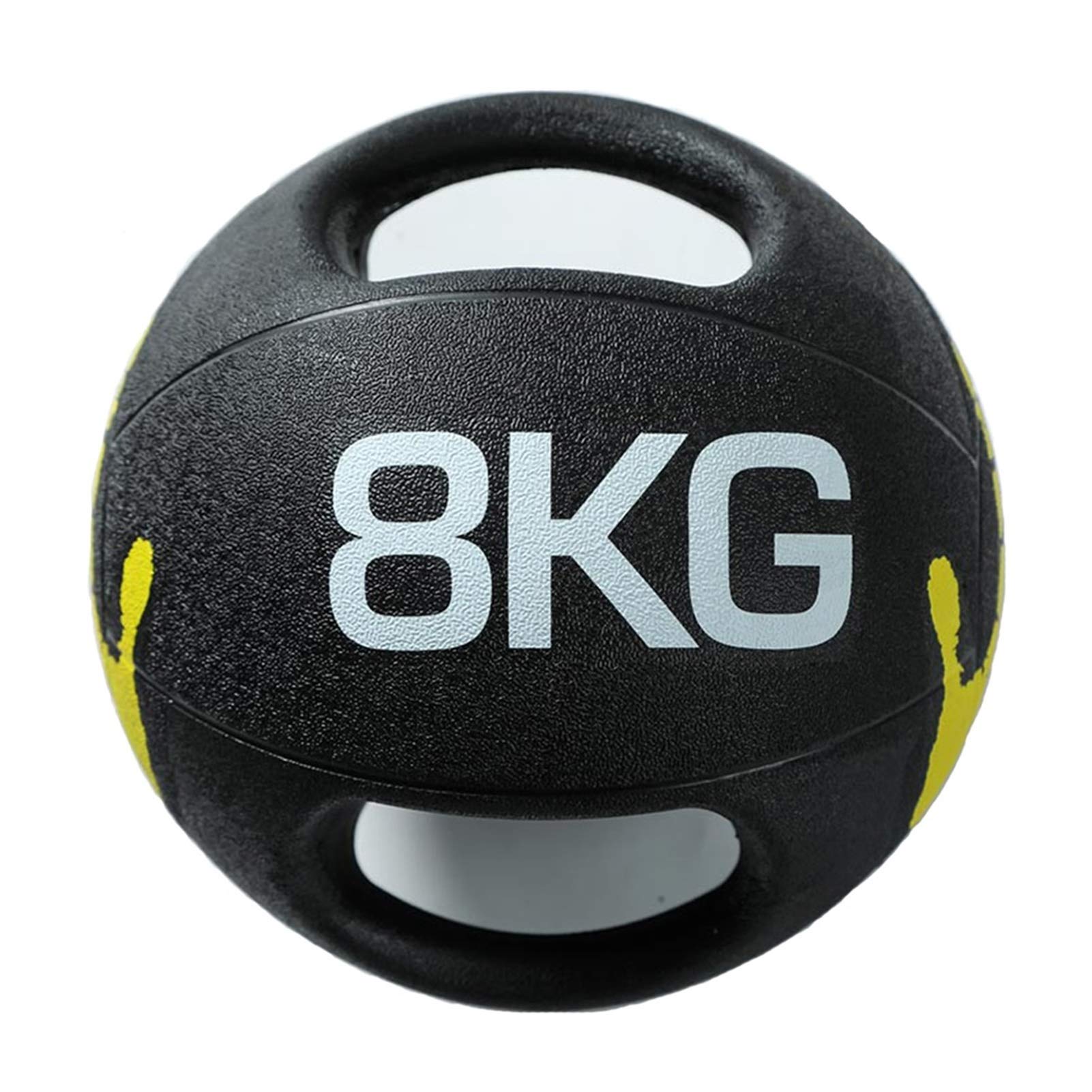 Palle mediche Palla Medica Biauricolare, Palla di Gomma Piena, Palla Rimbalzante per Allenamento Fitness da Casa, 3 kg, 4 kg, 5 kg, 6 kg, 7 kg, 8 kg, 9 kg, 10 kg (Size : 8kg/17.6lb)