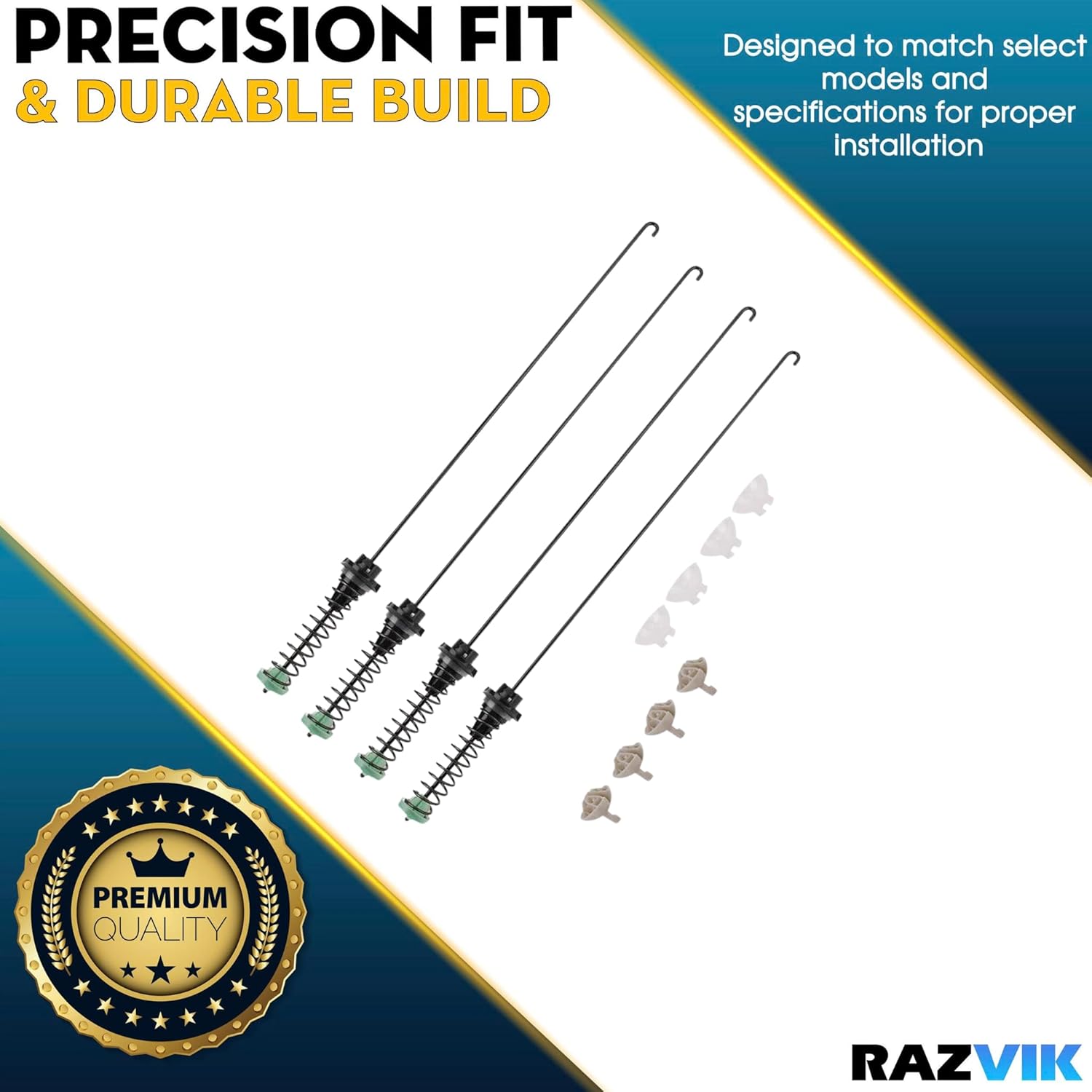 Suspension Rod Kit Replacement For Kenmore 110.25132410 110.25132411 110.25132412