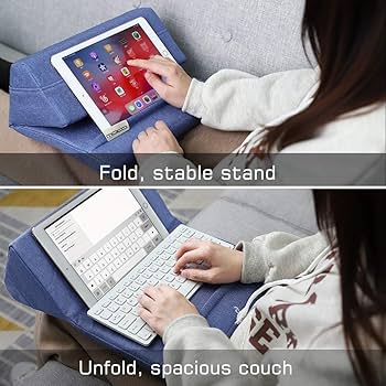 MoKo Foldable Tablet Stand, Adjustable Portable Metal
