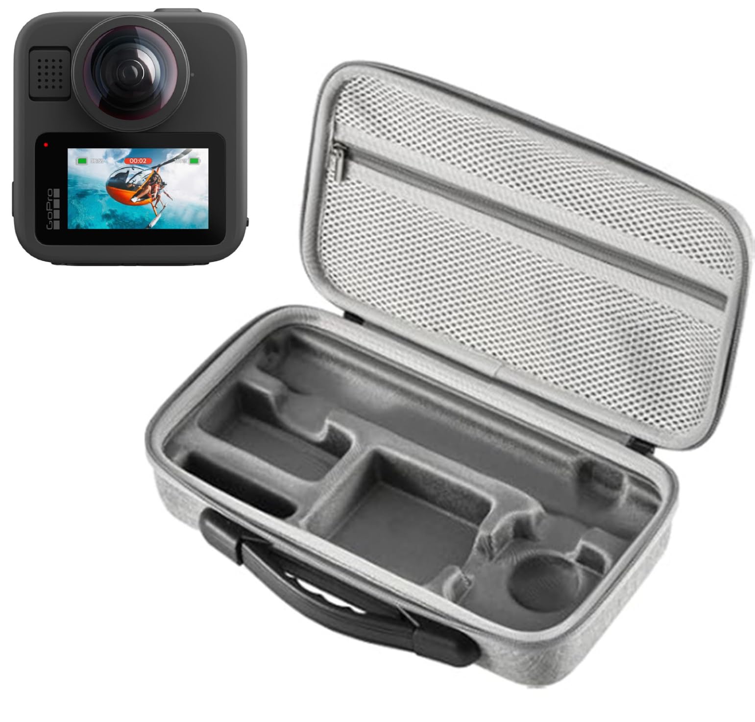 M.G.R.J® Portable Carrying Case Cover for DJI Osmo Nano Vlogging Camera (Hard|EVA|Black) — Amazon image 17