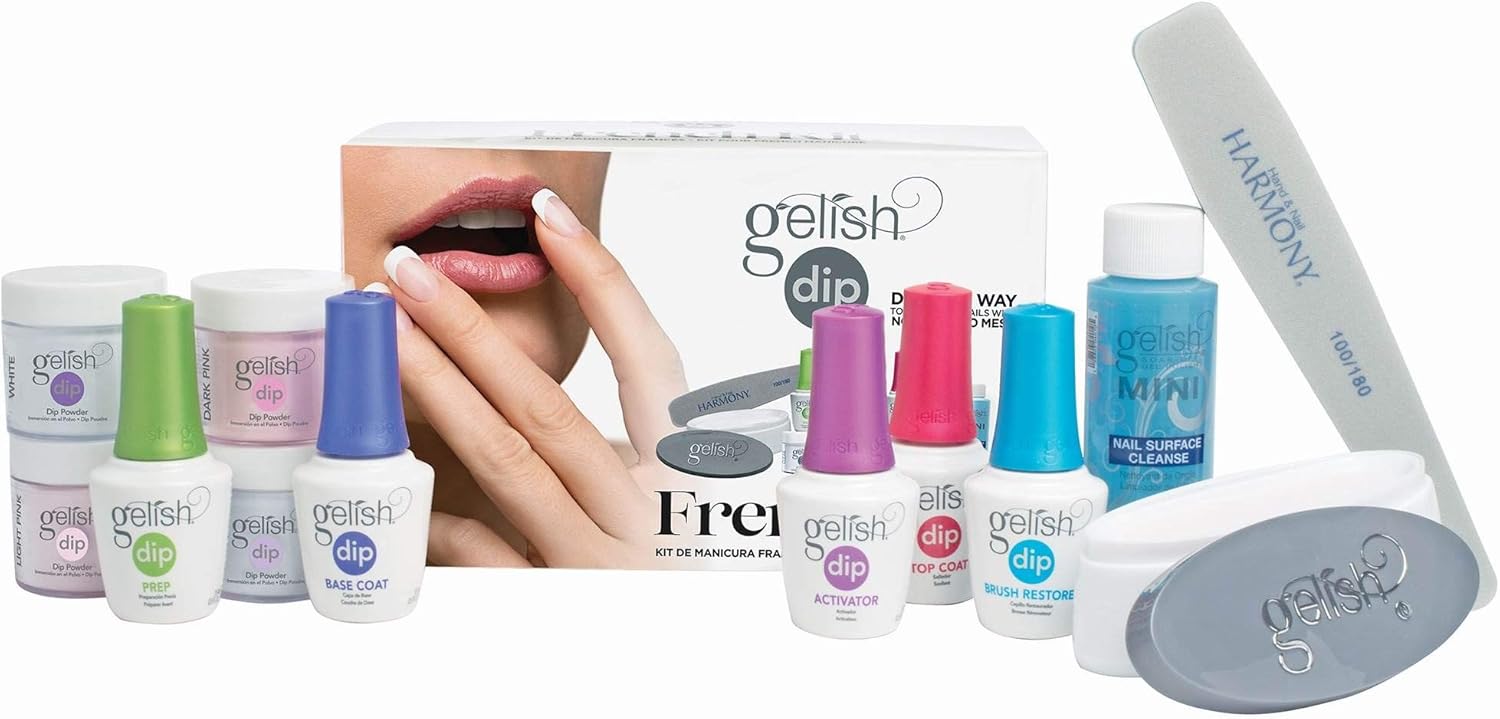 gelish base coat dip