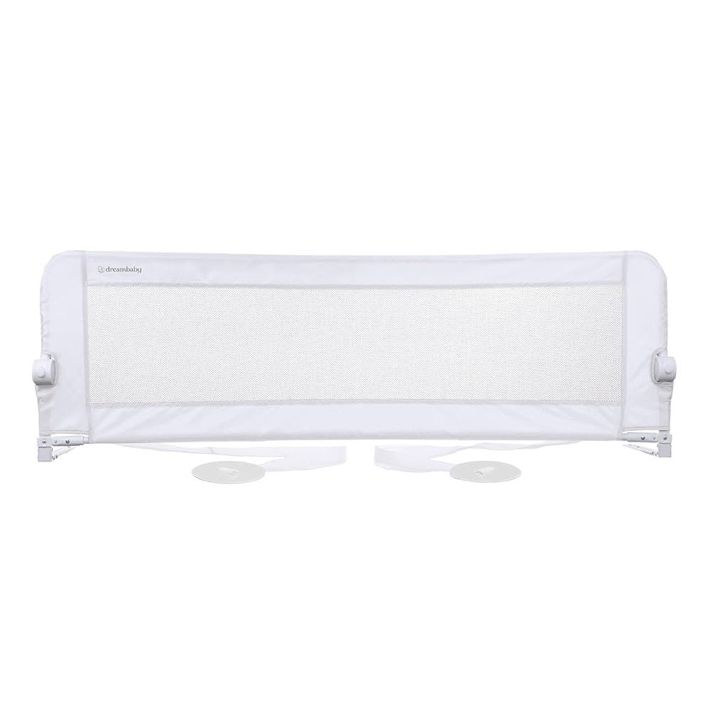 Dreambaby Nicole Bed Guard Rail For Toddlers, Extra Wide - White | Best