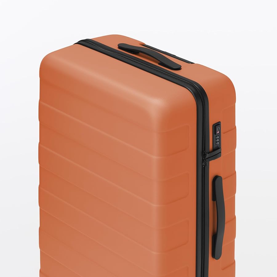 Amazon | 無印良品 バーを自由に調節できる ハードキャリーケース (75L