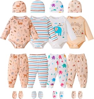 Baby Boy Girl Clothes Preemie Newborn Must Have Infant Essentials Outfits 20 Piece Clothing 0-18 Months