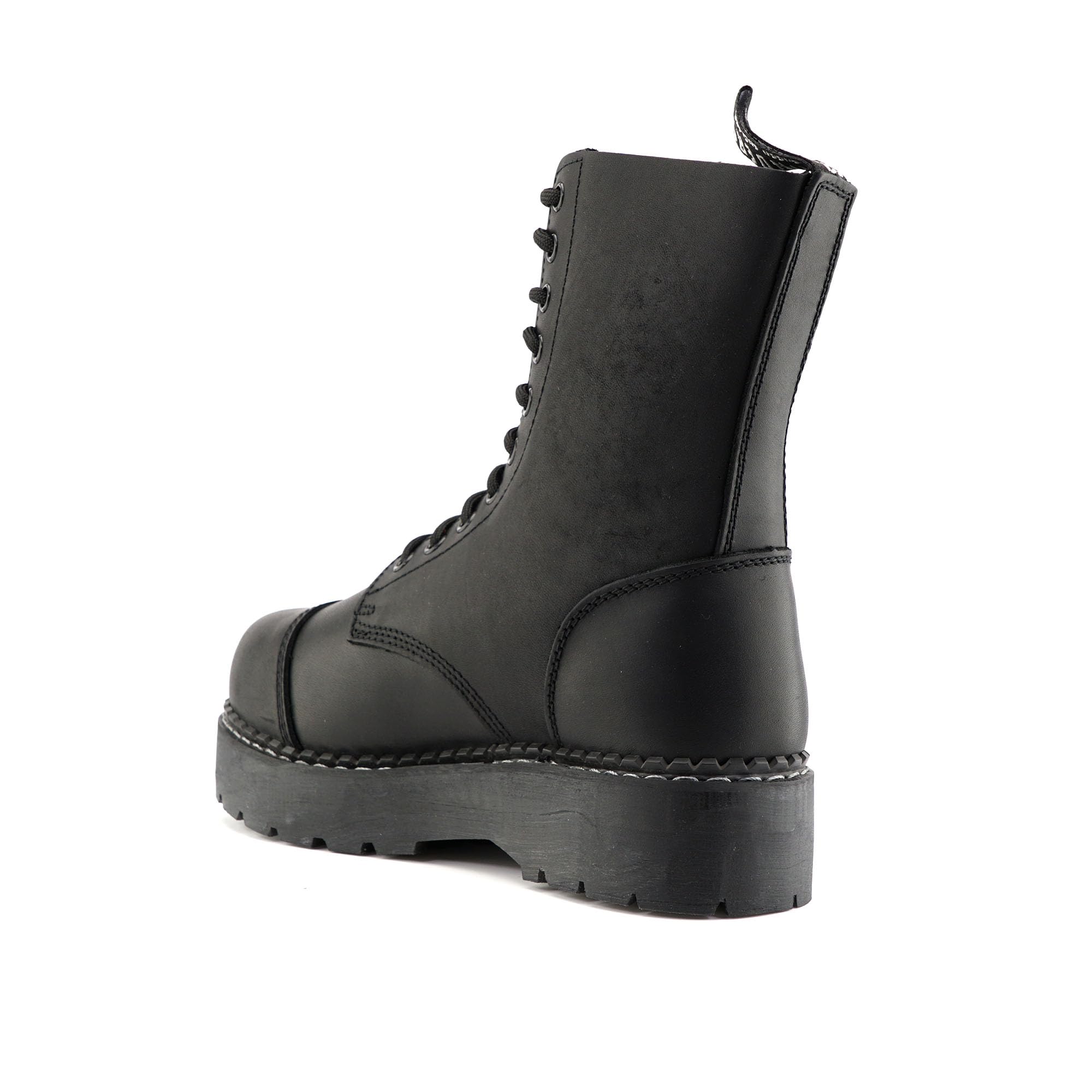 Grinders Męskie buty BHP z noskiem stalowym Bulldog ACS w stylu derby, kolor czarny, Czarny, 45.5 EU