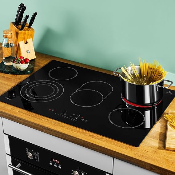 KKT KOLBE CH7705RL Glass Ceramic Hob 80 cm Heating Coils