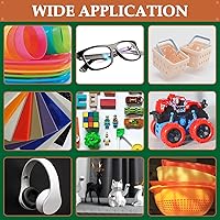 Vista 6 de Pegamento de plástico, 1.06 oz (30 g), pegamento de plástico a plástico para pegar plástico y otros materiales, pegamento súper instantáneo