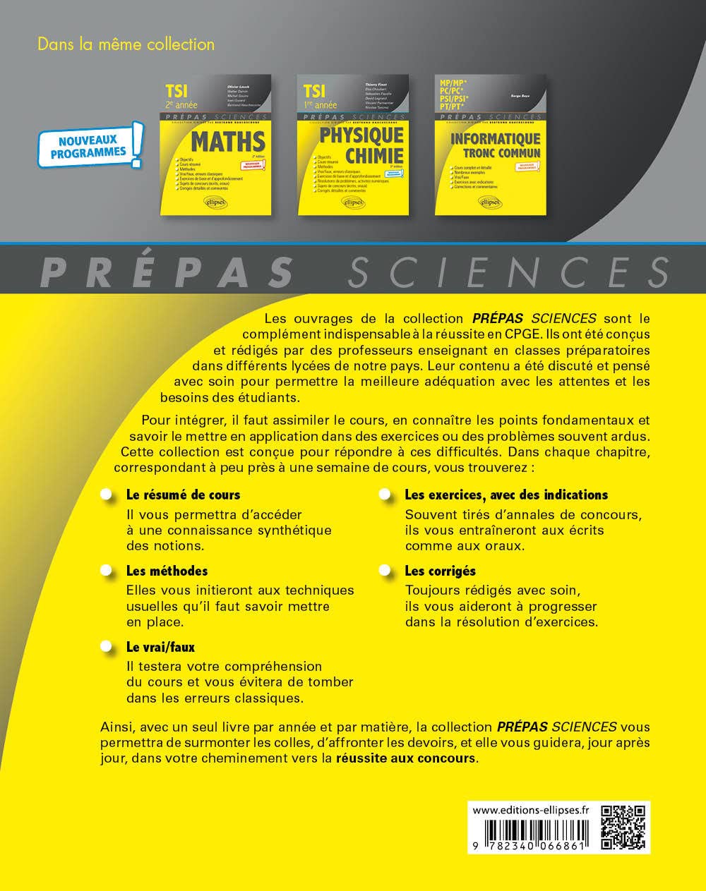 Physique-Chimie TSI 2e année