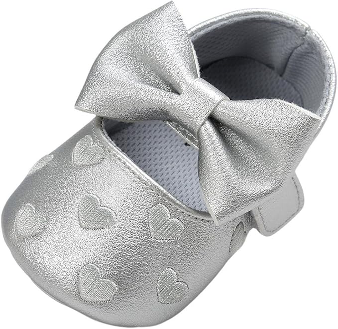 UOMOGO Scarpine neonato Bowknot Scarpe Bambino Scarpe Casuali 6-18 Mesi :  Amazon.it: Scarpe e borse