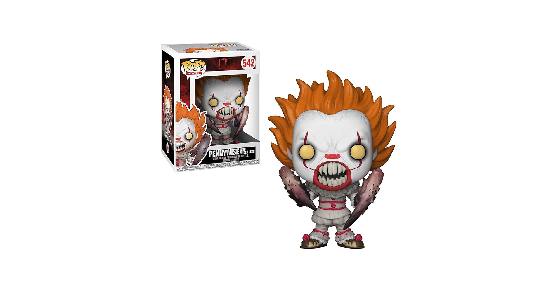 特撮 Funko - Figurine It Movie 2017 - Pennywise With Spider Legs Pop 10cm - 0889698295260 z2zed1b Amazon.com: Funko Pop Movies: IT-Pennywise (Spider Legs