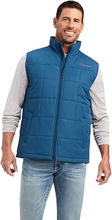 Mens Cruis Insulated Vest Athletic Outerwear Casual Comfort Technology - Brown