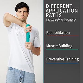 Flex Therapy Resistance Bar for Wrist, Hand and Forearm Exercises