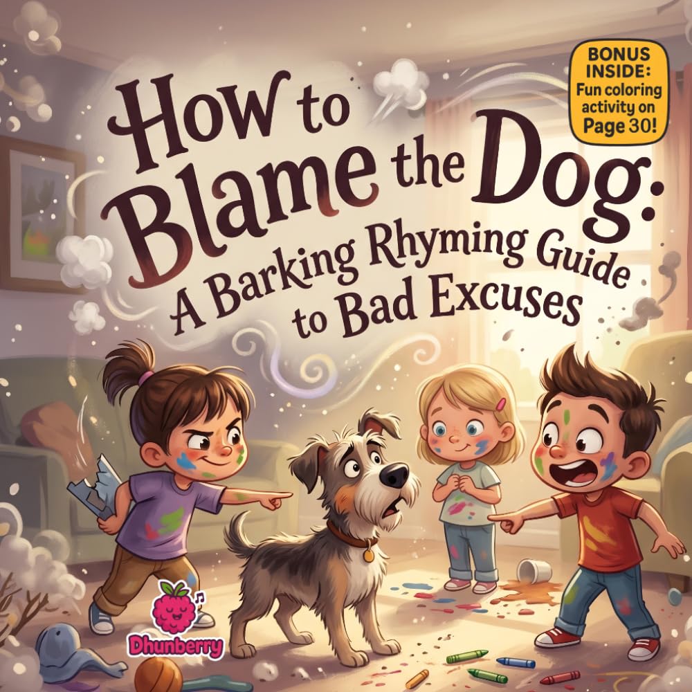 How to Blame the Dog?: A Funny Rhyming Picture Book About Excuses, Honesty, and Taking Responsibility