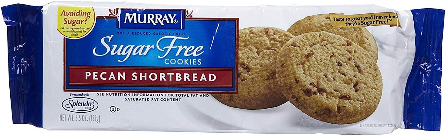 Murray Sugar FreeCoookies - Pecan Shortbread - 5.5 oz