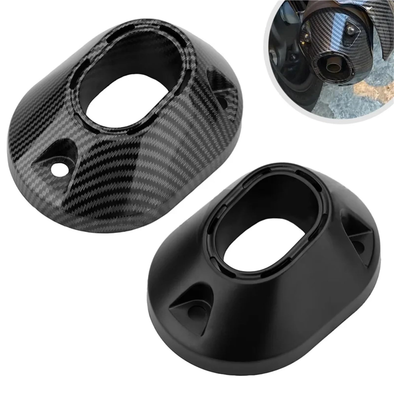 Térmica para tubo Cubierta de escape para motocicleta, disipación calor, compatible con Honda PCX160