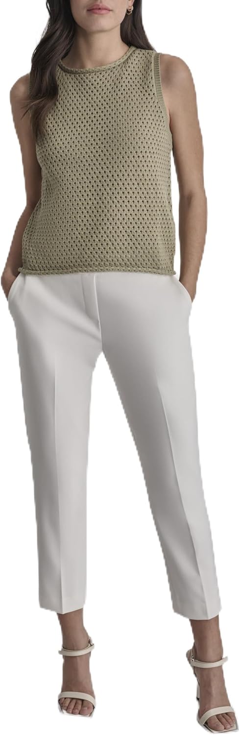 DKNY Women's Sleeveless Tank Top Blouse