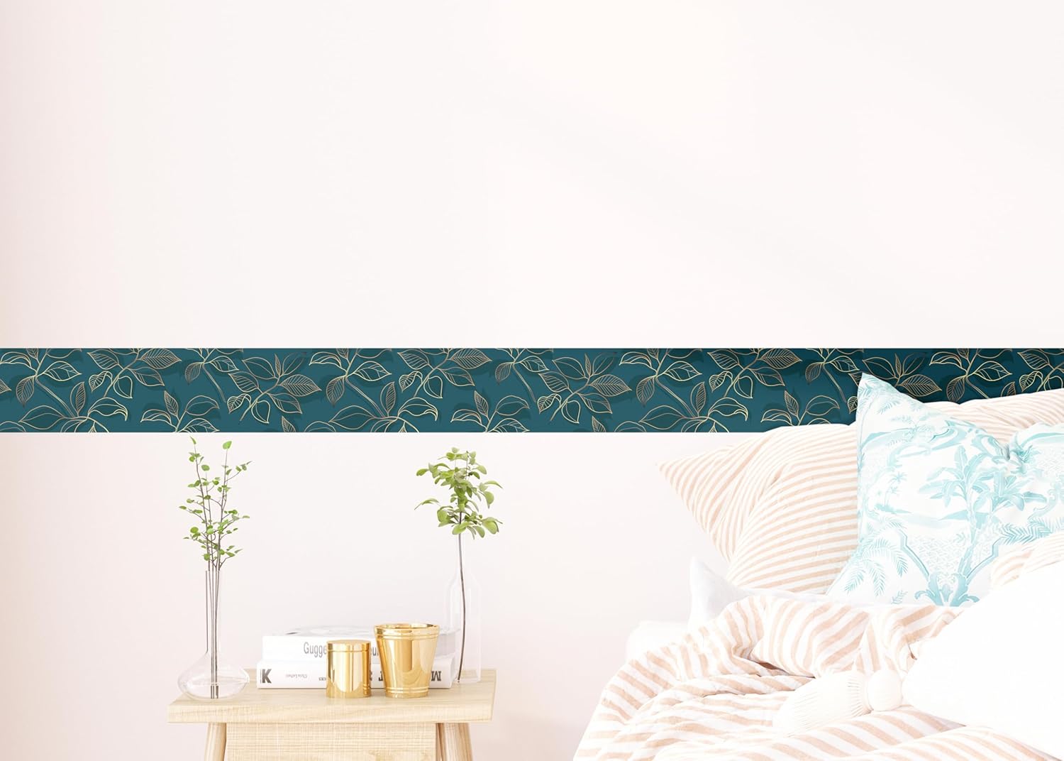 Sheets Self-Adhesive Border, Kitchen, Living Room, Wall Stickers, Multicoloured 500 x 13.8 cm | AWB 8404