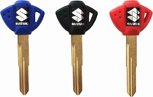 Miniatura 7 de 3 hojas de llaves sin cortar para motocicleta para Suzuki