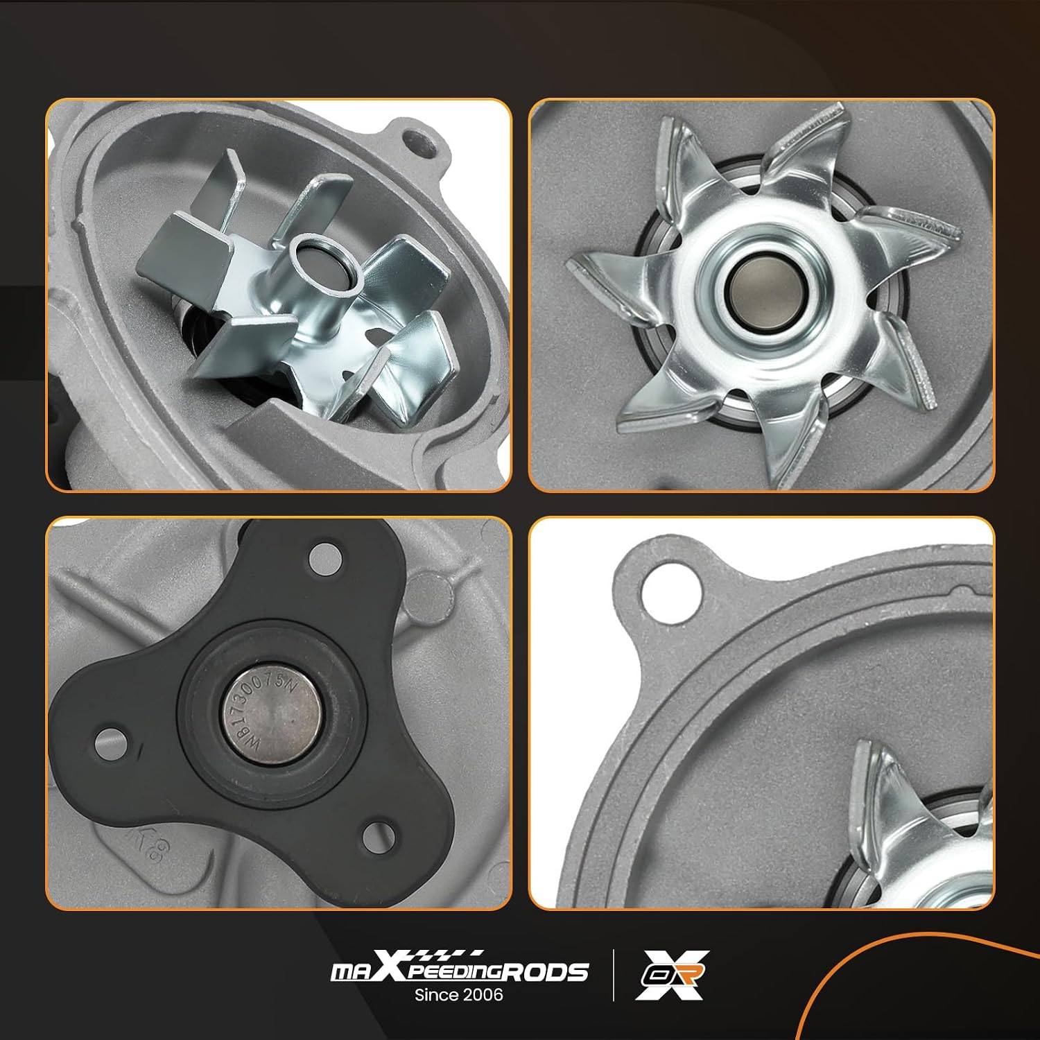 maXpeedingrods Engine Water Pump for Subaru BRZ 2013-2020, Crosstrek 2016-2017, Forester 2011-2018, Impreza 2012-2015, Legacy Outback 2013-2019, for Toyota 86 2017-2020 2.0L 2.5L H4 160-1250, AW9384