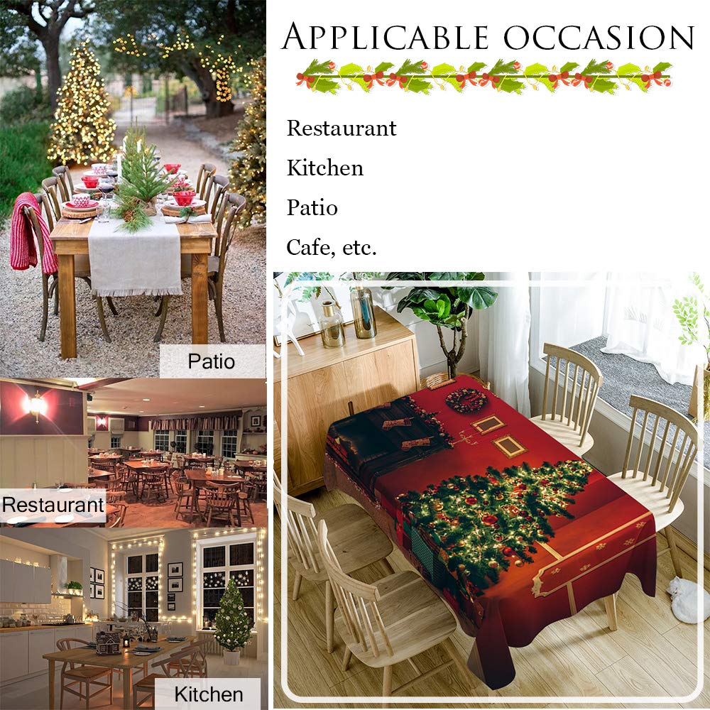 Mantel moderno impermeable con estampado de mármol, tela de poliéster de fácil cuidado, resistente a las manchas, perfecto para cocina, jardín, decoración del hogar (B, 60 x 60 cm)