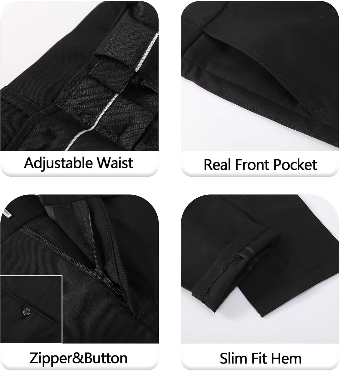 Mens 3 Pieces Suit Slim Fit Tuxedo for Men Shawl Lapel One Button Wedding Prom Party Dinner Jacket Vest Pants Set