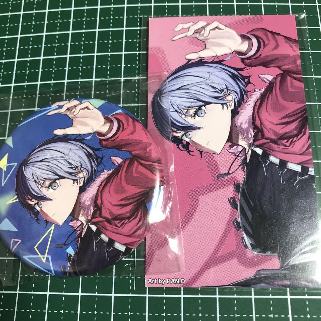 青柳冬弥 cd特典 缶バッジ