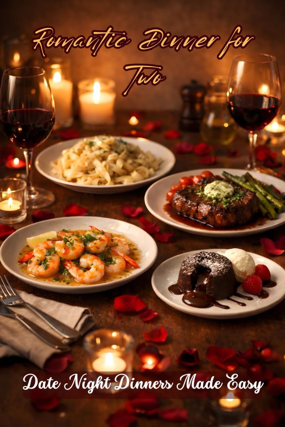 Romantic Dinner for Two: Date Night Dinners Made Easy (Valentine or Romantic Recipes)