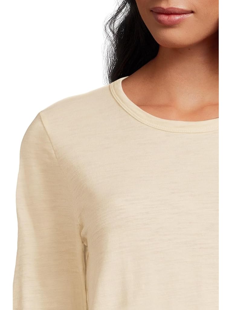 Beige Lilla P Long Sleeve Crew Neck