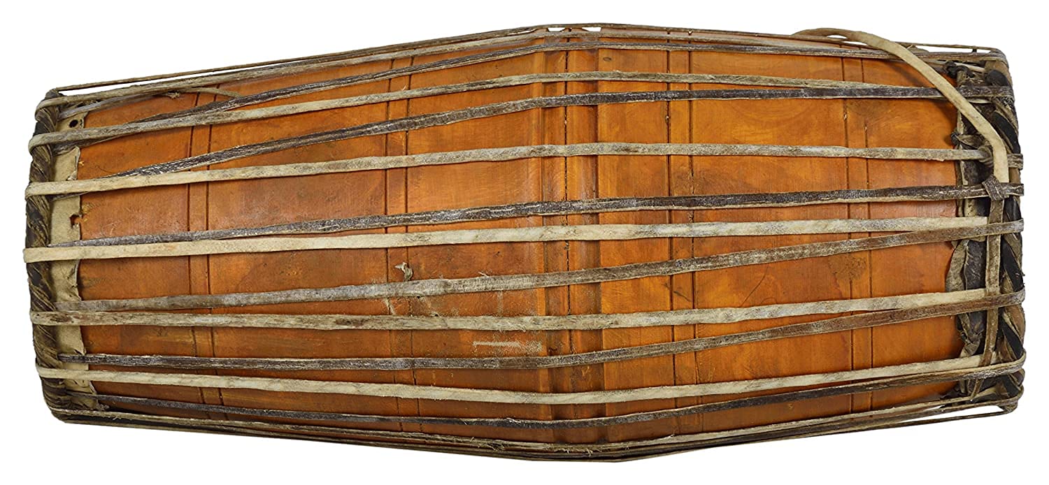 Jack Wood Mridangam Pakhawaj Drum/South Indian Hand Percussion Dholak Carnatic Musical natural 1