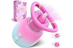 Rose Sex Toy for Women, 4IN1 Rechargeable Sucking Vibrators