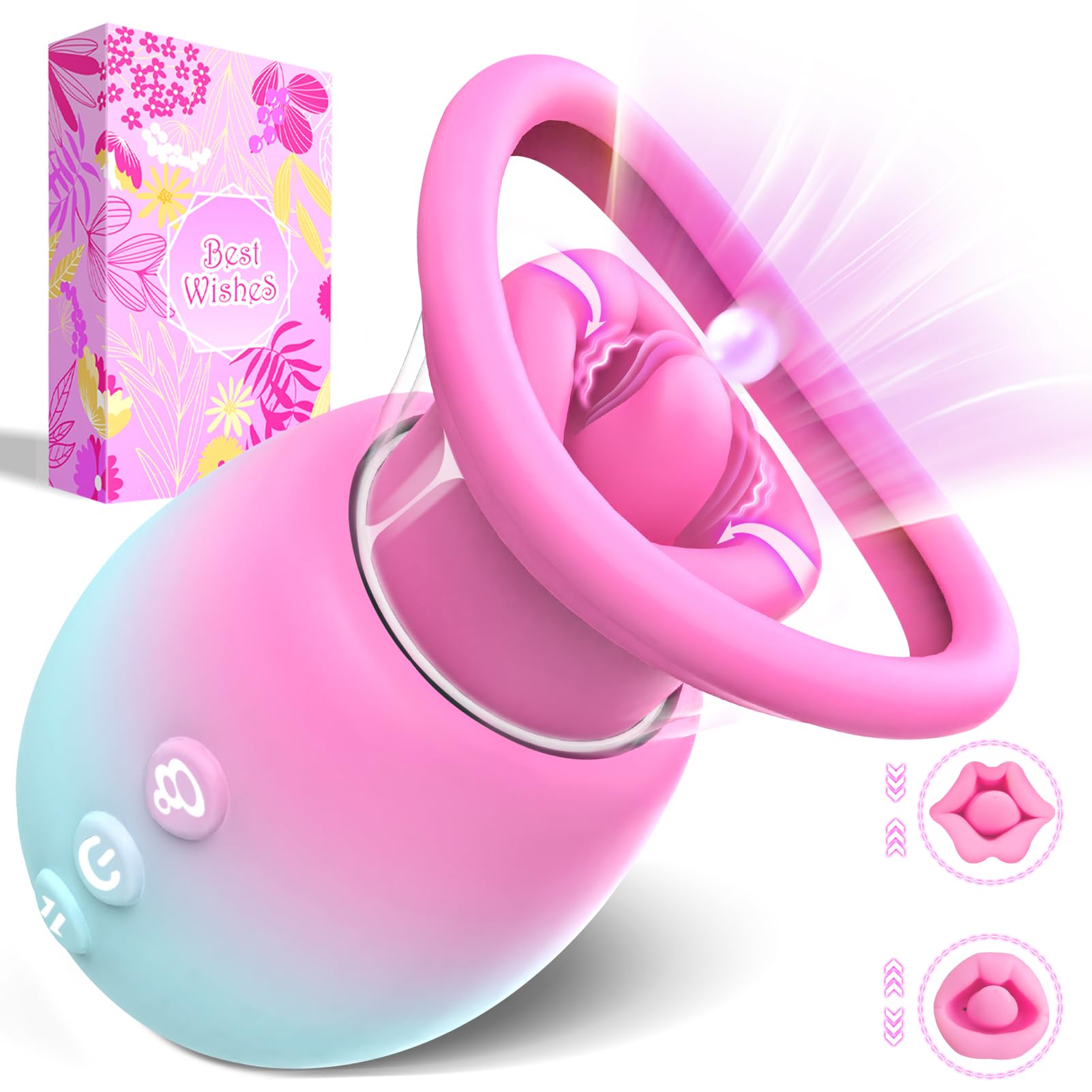 Amazon.com: diafabsvg Rose Sex Toy for Women Sex Toys - 4IN1 Sucking