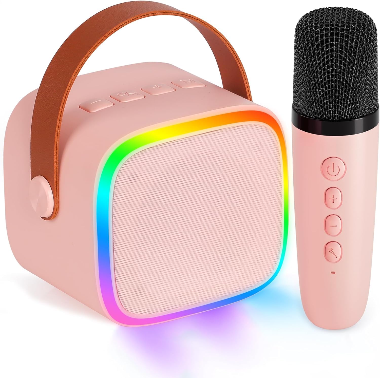 See full amazon price history chart for Little Finger Mini Karaoke Machine for Kids & Adults,Portable Bluetooth Speaker with 1 Wireless Karaoke Microphone,Music Toys Christmas Birthday Gifts for Girls & Boys,7,8,9,10,11,12 Year Old (Pink) Little Finger Mini Karaoke Machine for Kids & Adults,Portable Bluetooth Speaker with 1 Wireless Karaoke Microphone,Music Toys Christmas Birthday Gifts for Girls & Boys,7,8,9,10,11,12 Year Old (Pink) (B0D5VWQWJ4) Amazon Price History, Amazon Price Tracker
