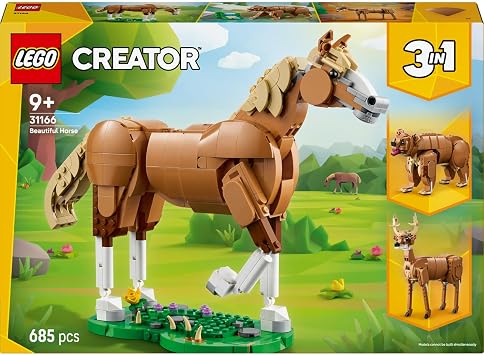 LEGO Creator 3'ü 1 Arada Güzel At 31166