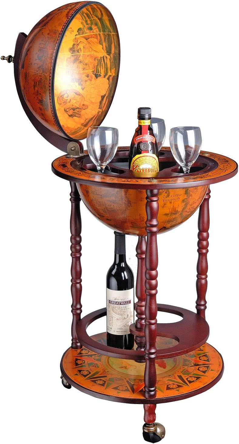 Waypoint Geographic Capri 13" Italian Style Floor Standing Bar Globe