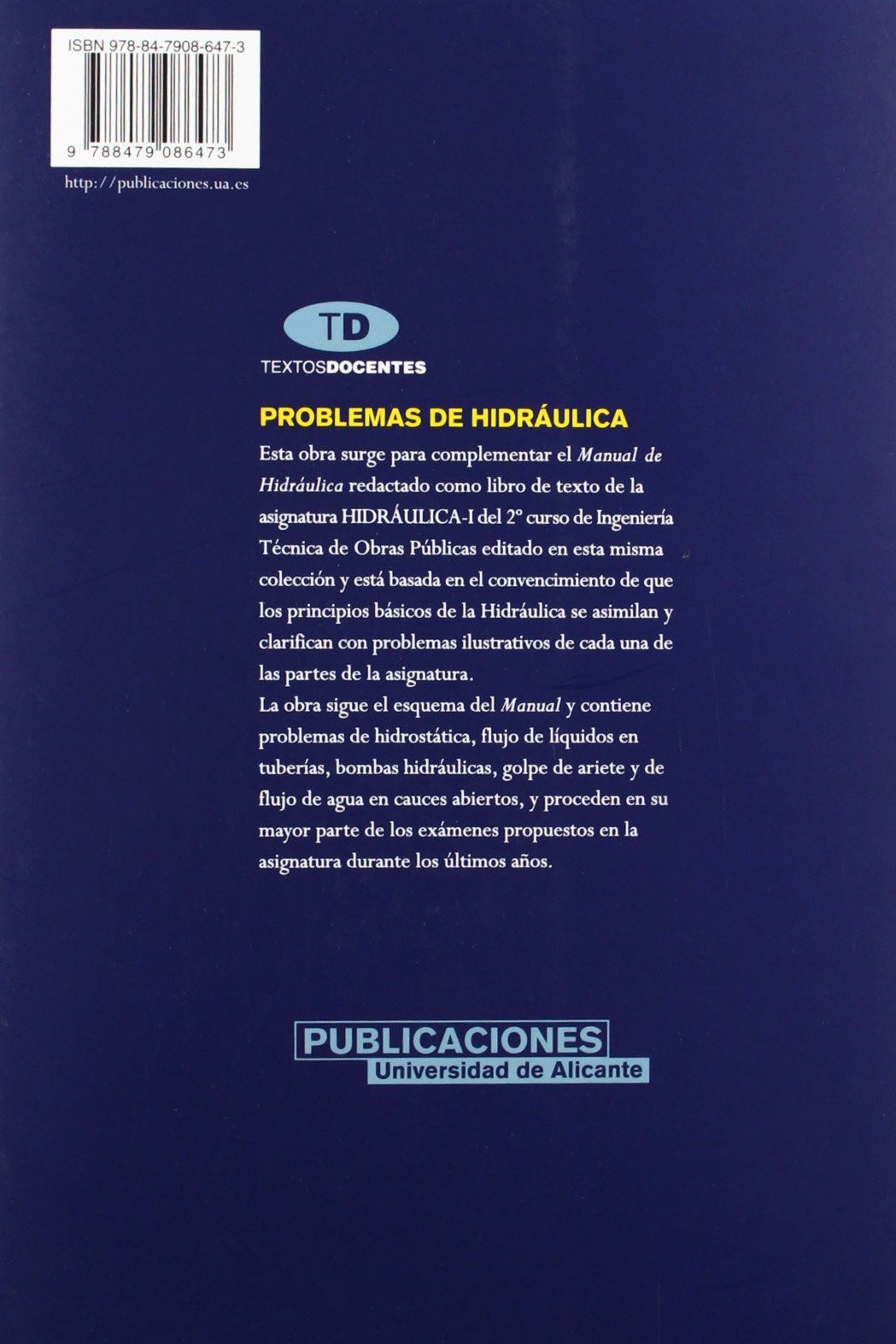 Problemas de hidráulica (Textos docentes)