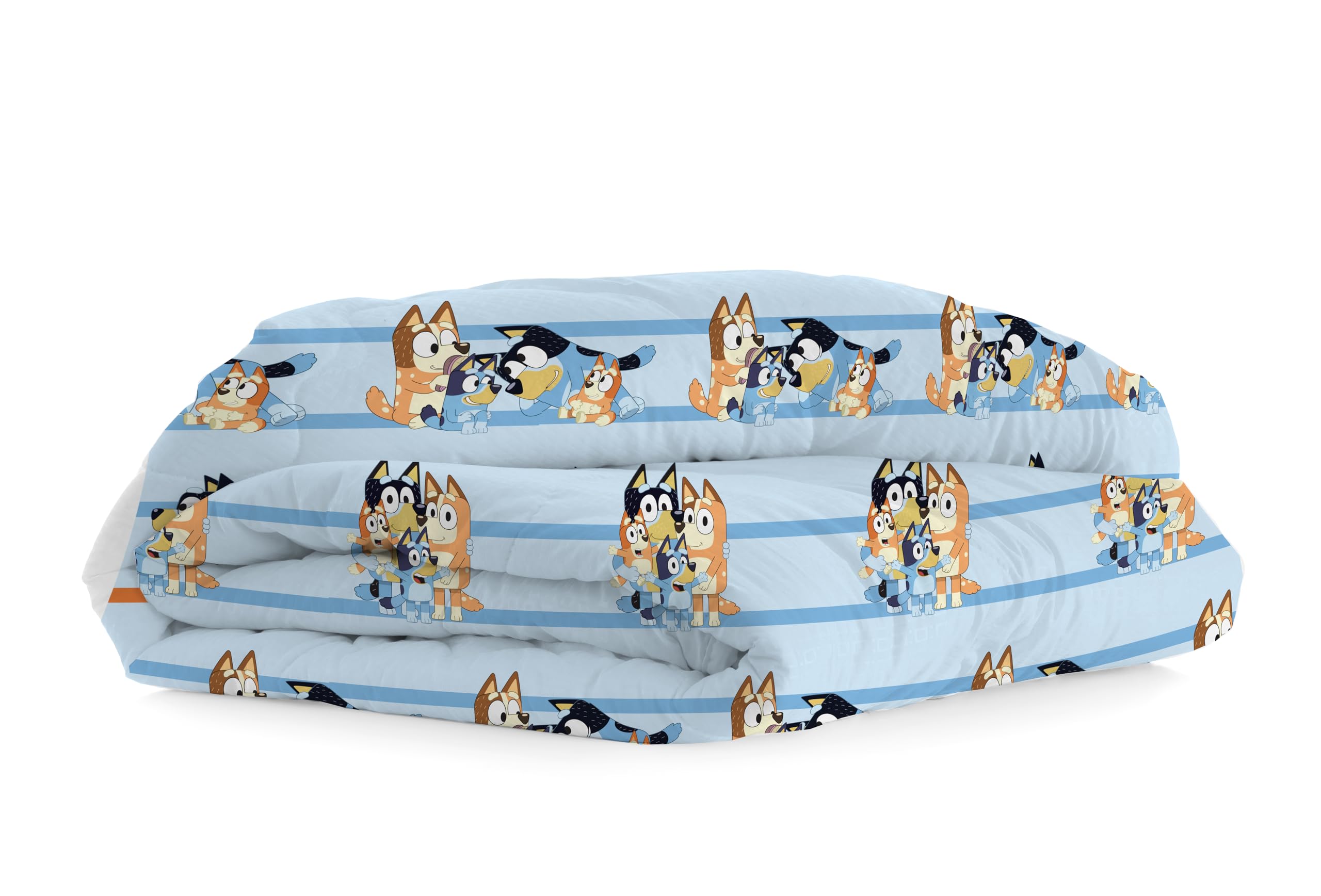 Aymax Bluey Family Bettwäsche - Wendbarer Bettbezug 140x200 Cm Mit Kissen 65x65 Cm