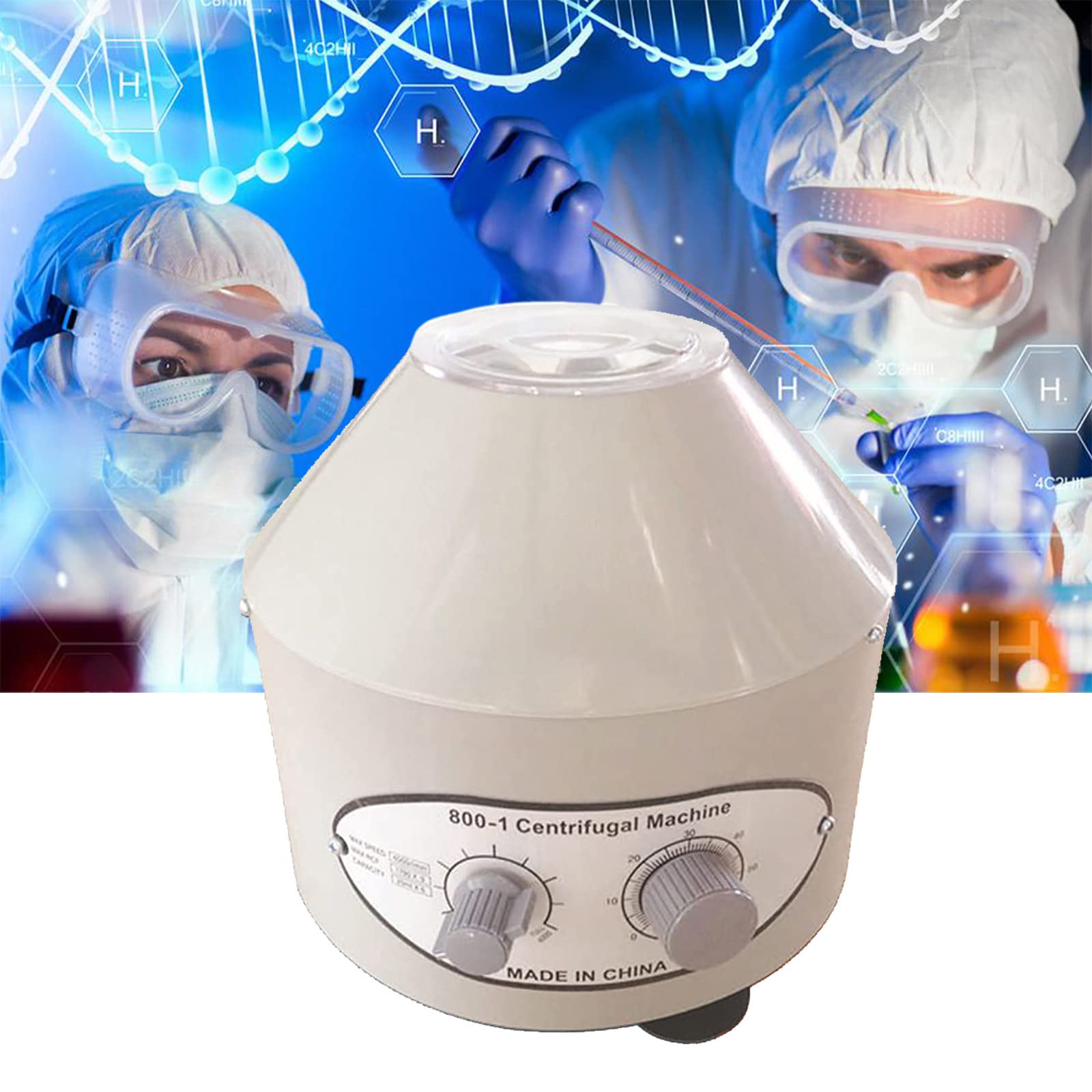 Buy Lab Benchtop Microcentrifuge, 6x20ml Centrifuge Tube, 4000 R/min,Timing 060mins, Stepless