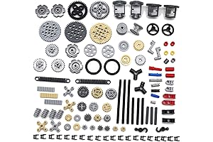 116PCS Lego Gears and Wheels, DIY Compatible with Lego Technic Parts