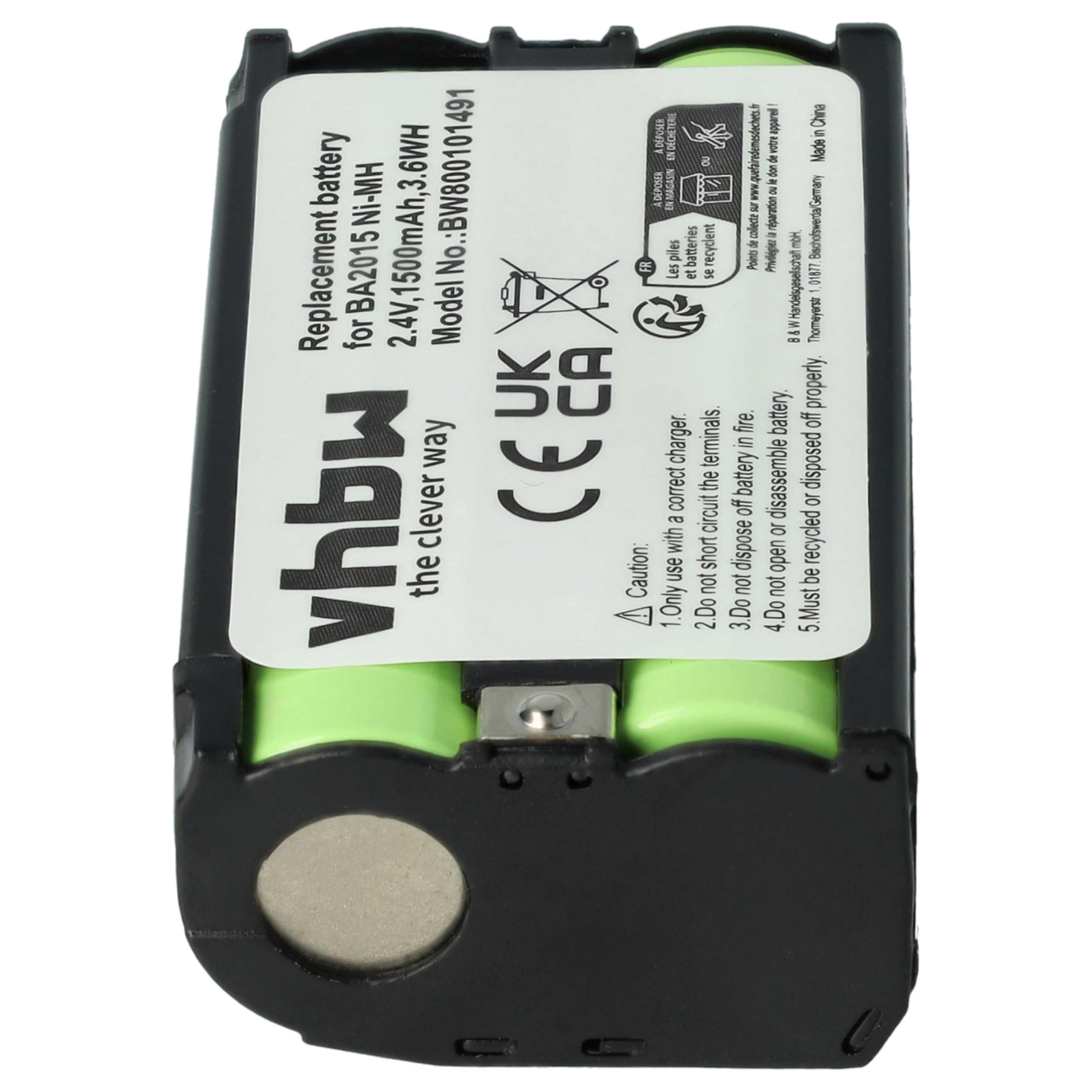 vhbw 10x Batterie Compatible avec Sennheiser EW 335 G2