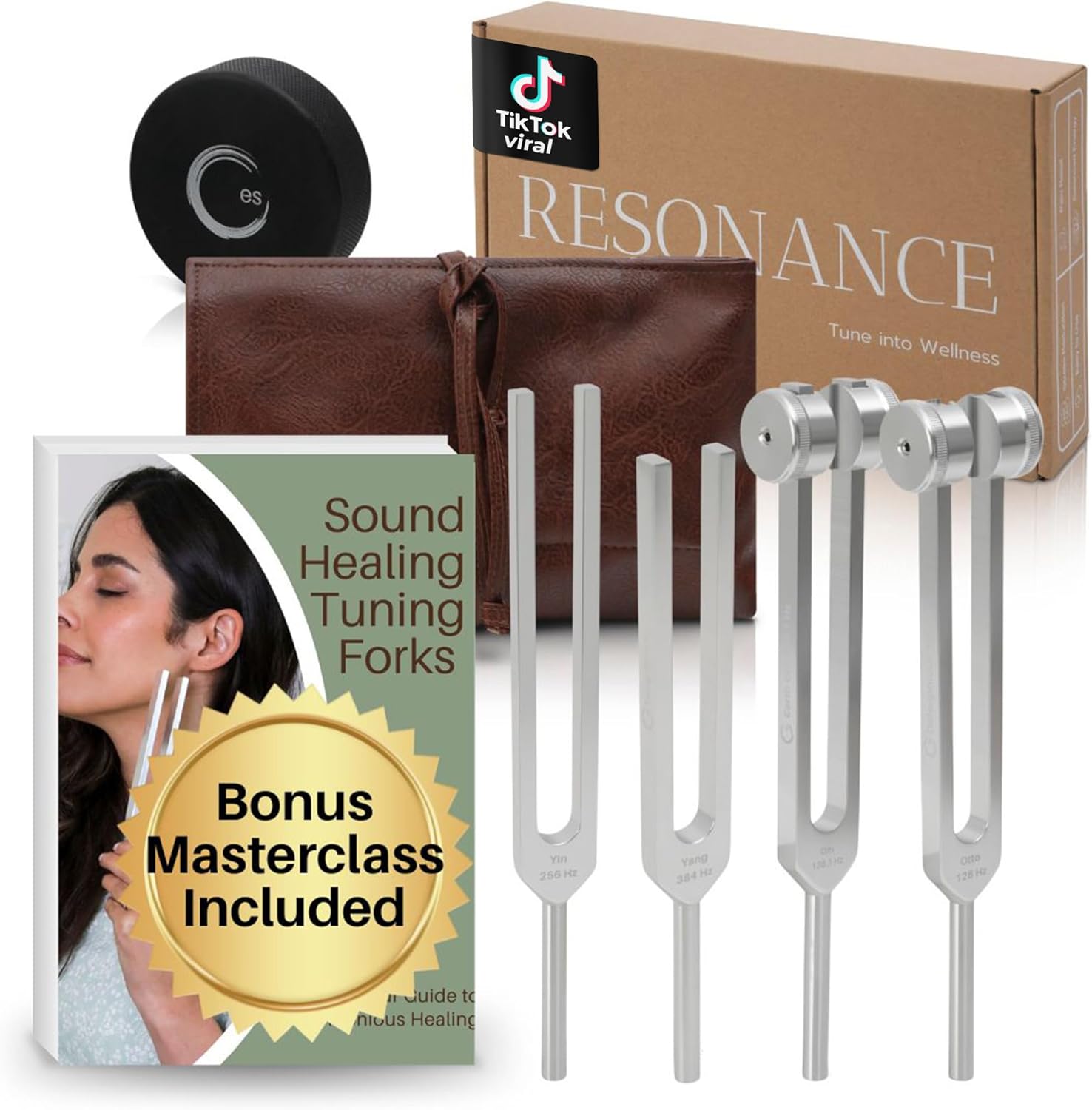 Set Diapasones Resonancia Curación con Sonido