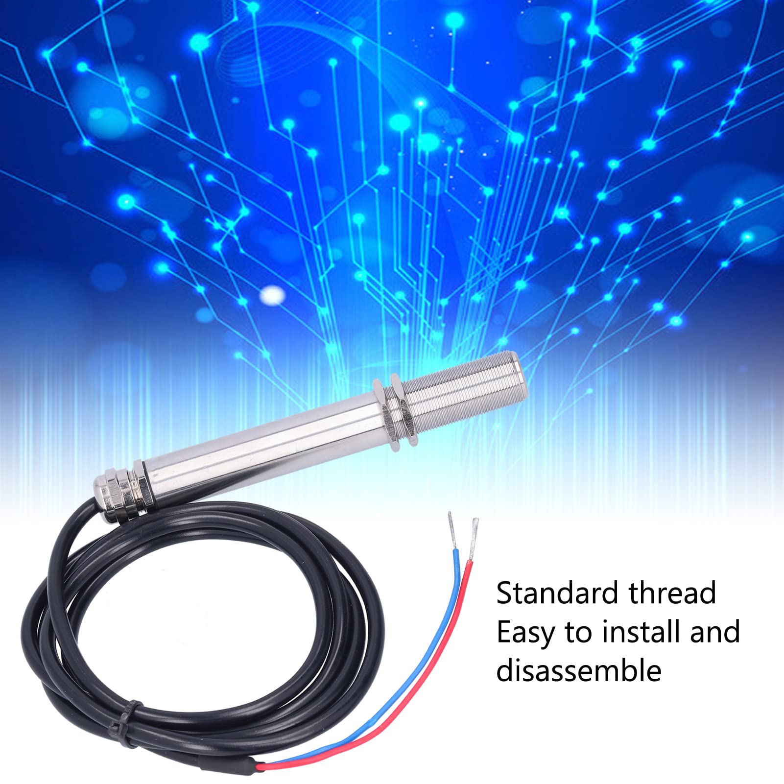 AMONIDA Sensor de Temperatura Infrarrojo, Medición sin Contacto (500-1400℃)